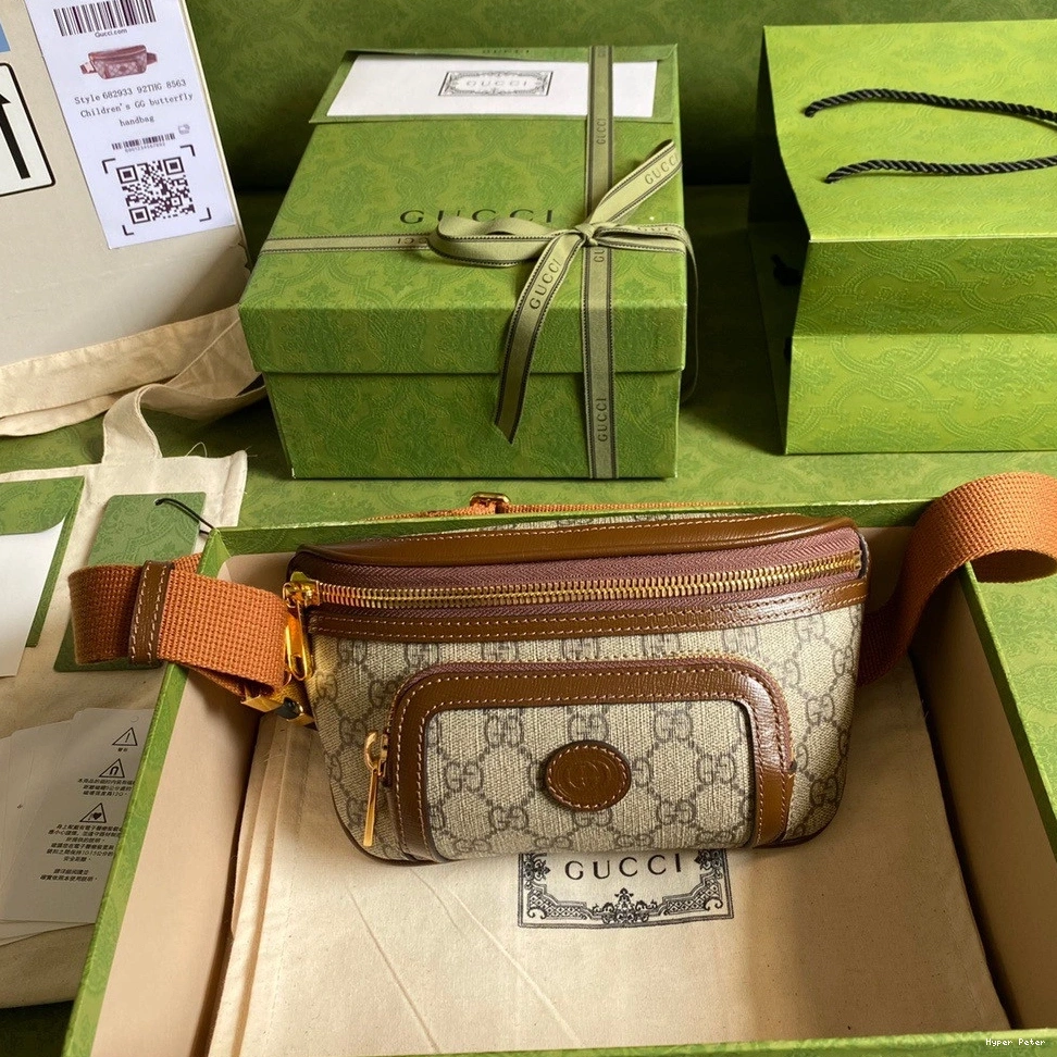 Hyper Peter Belt with G bag Gucci Interlocking 0821